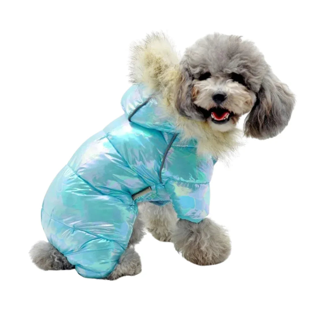 Kleine en Medium Hondenjas Winter Dons Machinewasbaar, Waterdicht - Ruffy