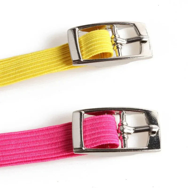 Lederen halsband met bel Veiligheidshalsband met elastische band Kittenhalsband voor katten Zwart Blauw Rood - Ruffy