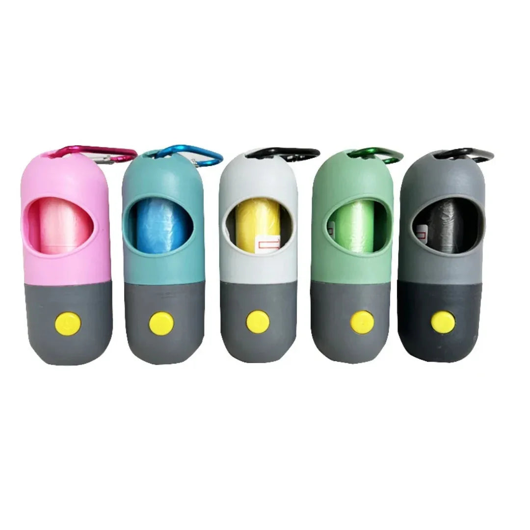 Led-licht hondenpoepzakjes houder en dispenser - Ruffy