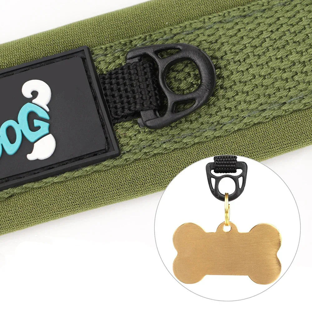 Gepersonaliseerde Nylon Halsband - Ruffy