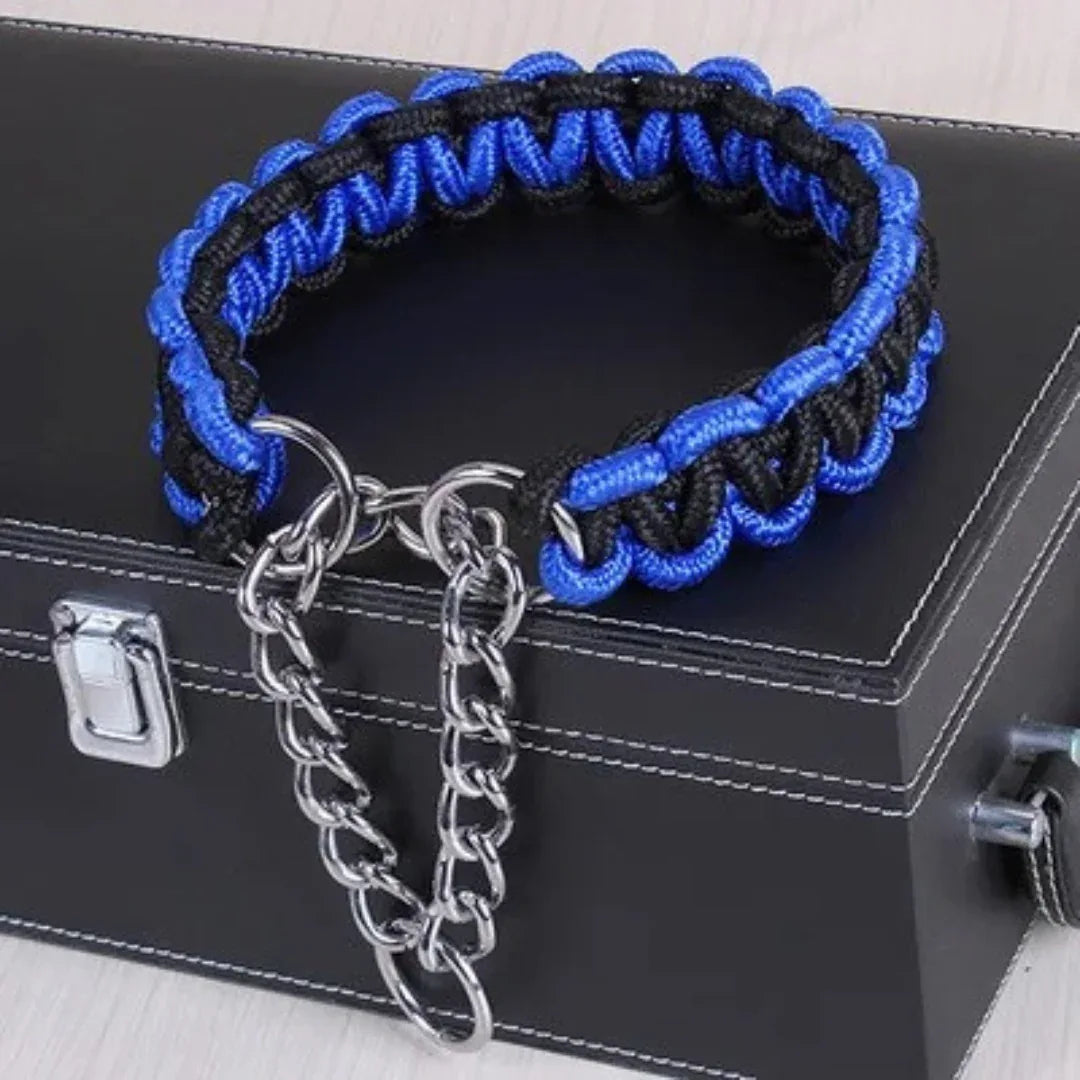 Hondenhalsband | Geweven Nylonvezel | Verstelbaar & Duurzaam - Ruffy