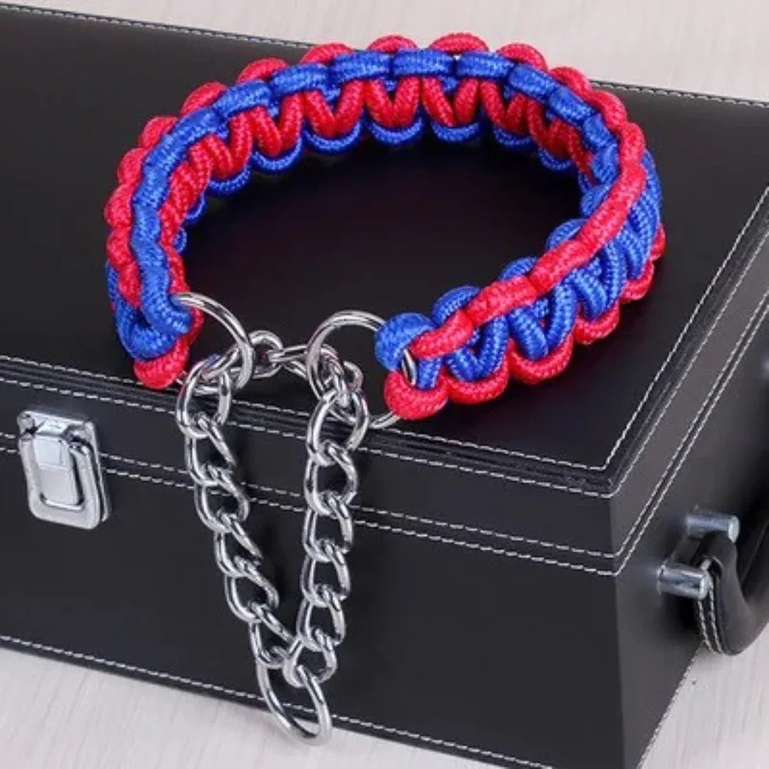 Hondenhalsband | Geweven Nylonvezel | Verstelbaar & Duurzaam - Ruffy