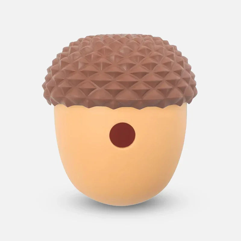 Interactief Dennenappel Hondenspeeltje Voor Traktaties - Speeltje Voor Mentale Stimulatie & Foerageren - Ruffy