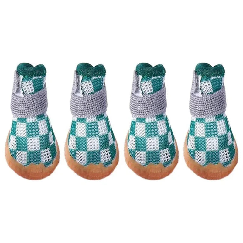 Lichtgewicht hondenschoenen Ademend antislip Mesh-ontwerp voor bescherming van de poten - Ruffy