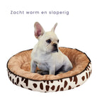 Zacht Hondenbed Rond Fleece - Ruffy
