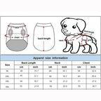 Winterjas Voor Honden Waterdicht Reflecterend Warm Met Ingebouwd Harnas Verstelbaar - Ruffy
