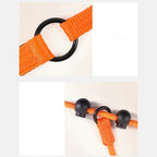Reflecterende Nylon Hondenriem Glow-In-Dark Comfortabele Grip Duurzaam Veilig Voor Nachtelijke Wandelingen - Ruffy