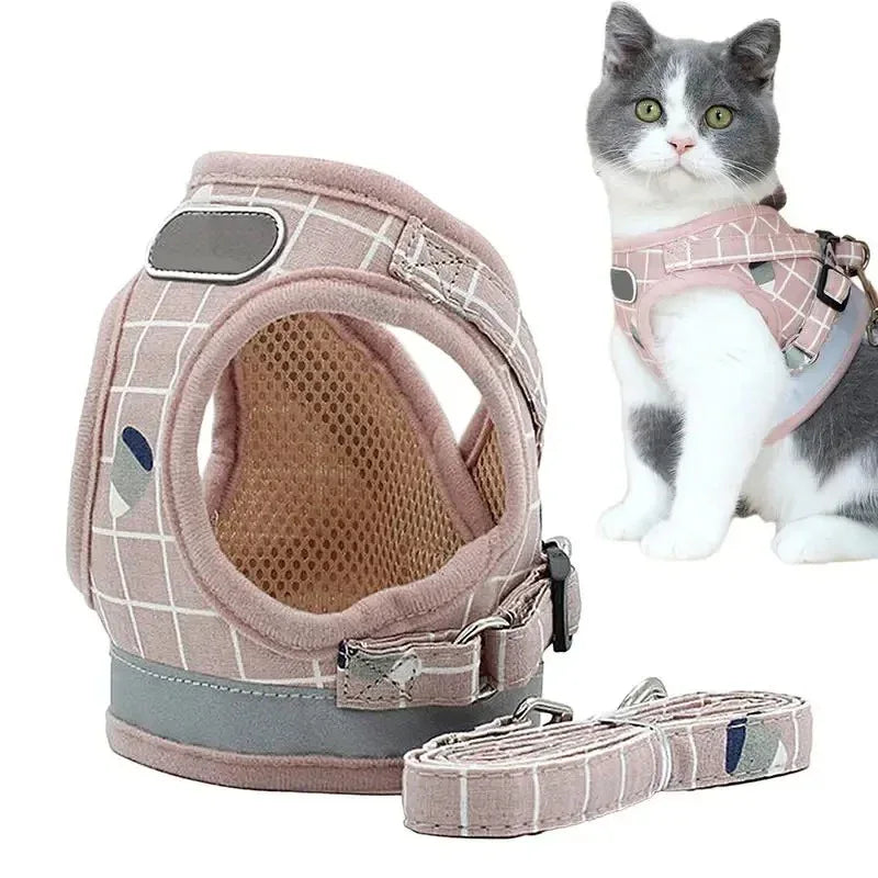 Reflecterend verstelbaar huisdierharnas met zachte vulling – veiligheid en comfort voor honden en katten - Ruffy