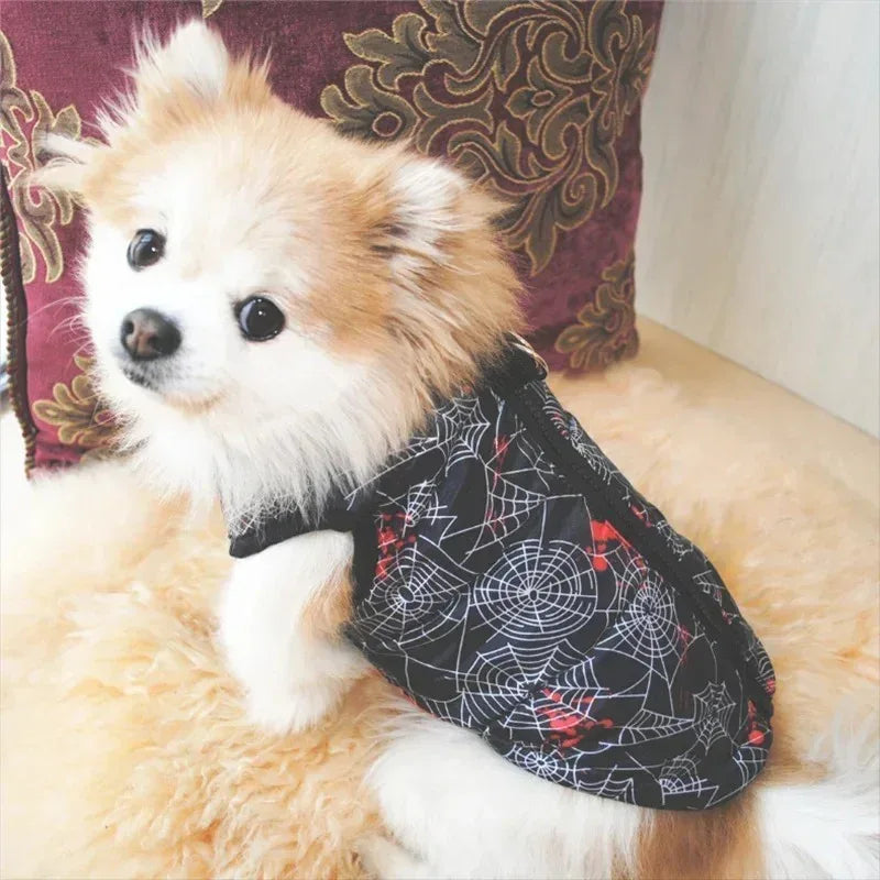 Warme Winterjas Voor Kleine Honden Met Print - Ruffy