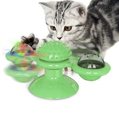 Spinnend En Krabbend Kattenspeeltje - Ruffy
