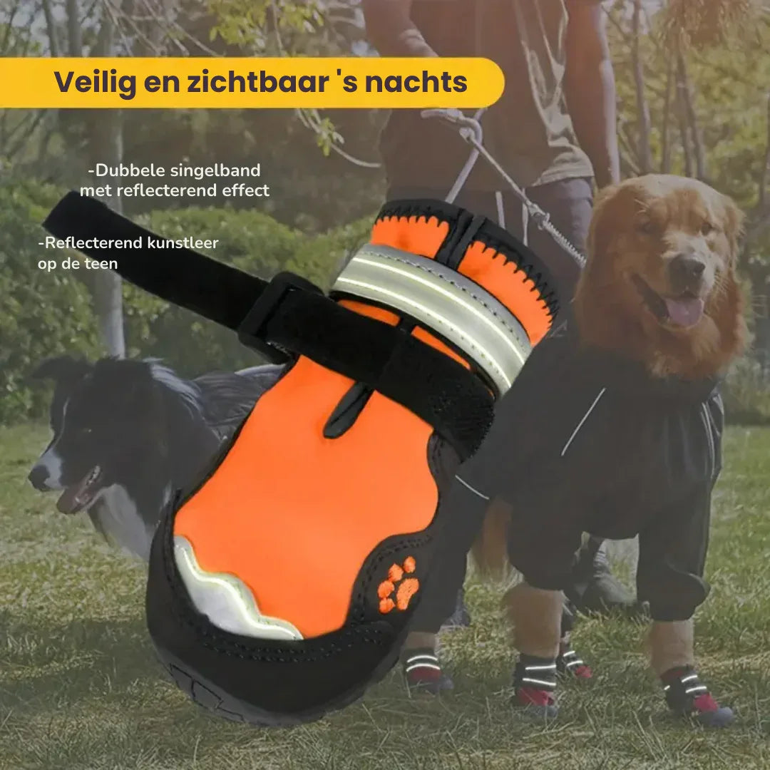 Sterke Grip Hondenlaarzen Waterdicht Antislip Comfortabele Pasvorm Stijlvol Geschikt Voor Buitenactiviteiten - Ruffy