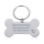 Gepersonaliseerd Gegraveerd Identificatieplaatje Voor Huisdieren - Ruffy