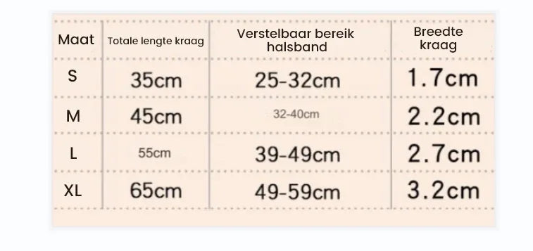 Hondenhalsband Van Duurzaam Zacht Leer - Ruffy