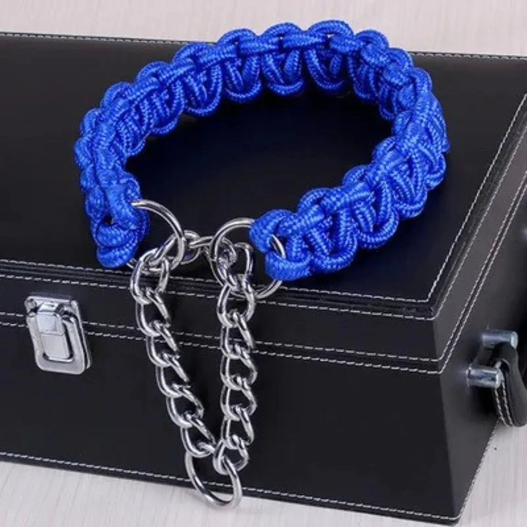 Hondenhalsband | Geweven Nylonvezel | Verstelbaar & Duurzaam - Ruffy