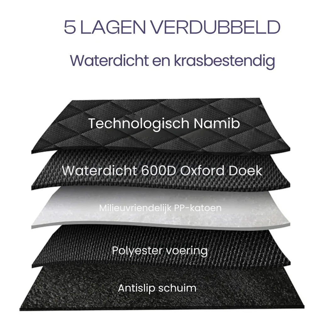 Waterdichte Huisdier hoes voor autostoel | Achterbank & Rugleuning Beschermer - Ruffy