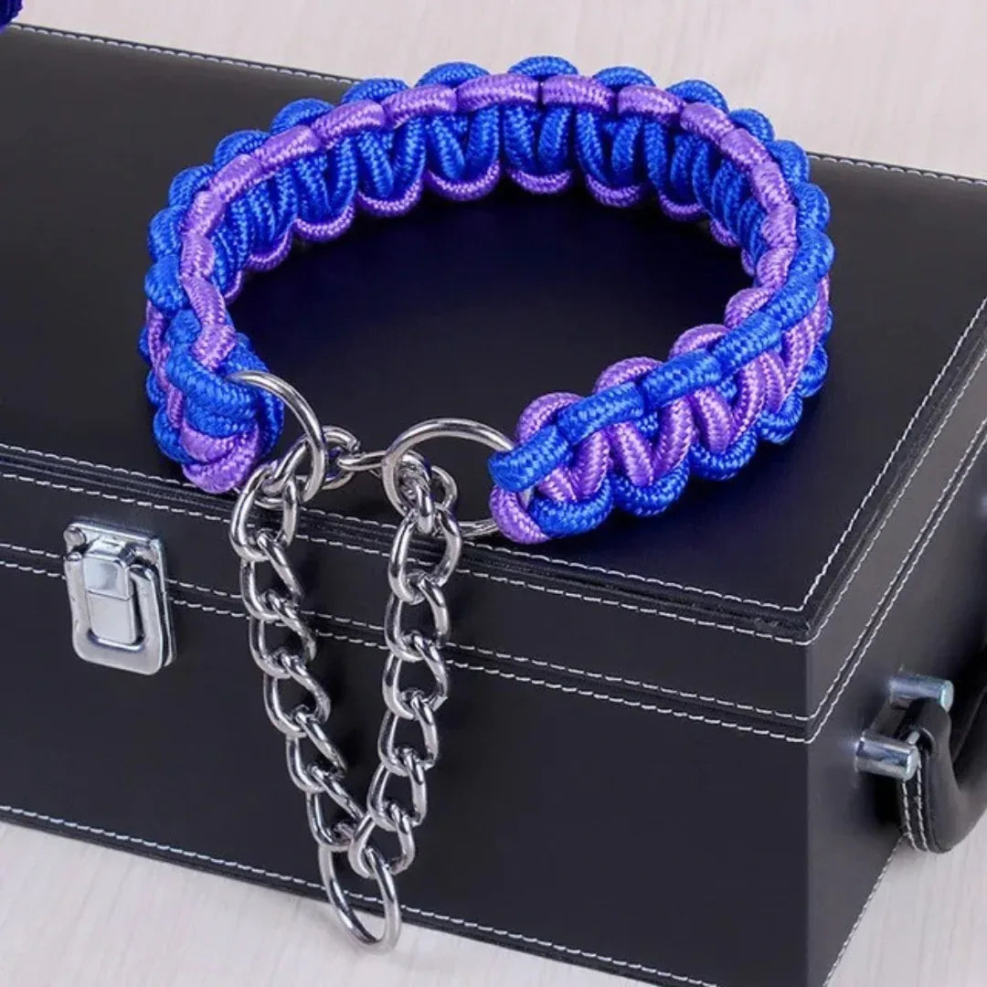 Hondenhalsband | Geweven Nylonvezel | Verstelbaar & Duurzaam - Ruffy