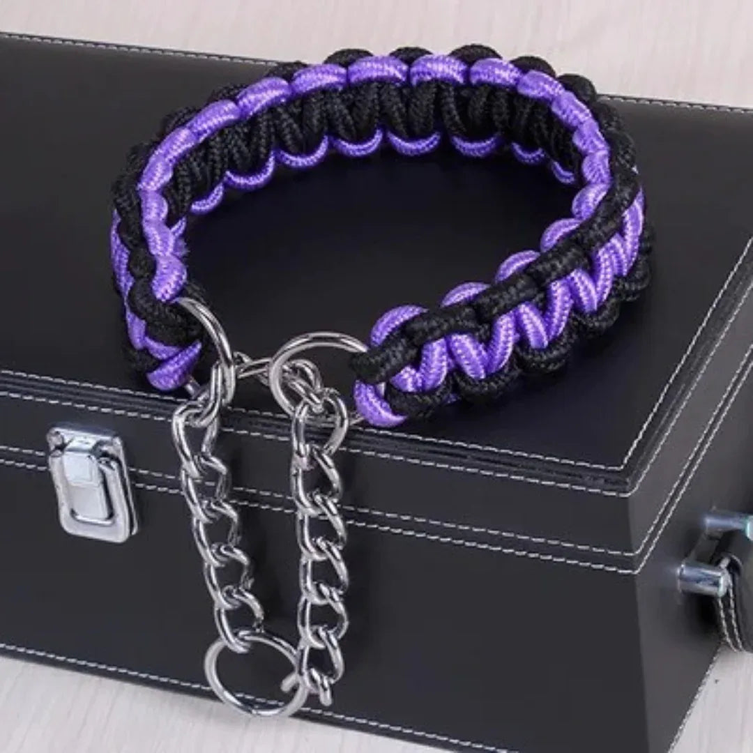 Hondenhalsband | Geweven Nylonvezel | Verstelbaar & Duurzaam - Ruffy