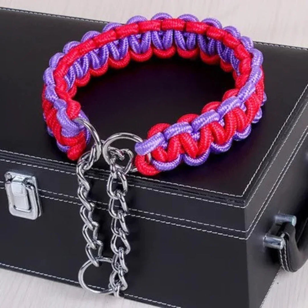 Hondenhalsband | Geweven Nylonvezel | Verstelbaar & Duurzaam - Ruffy
