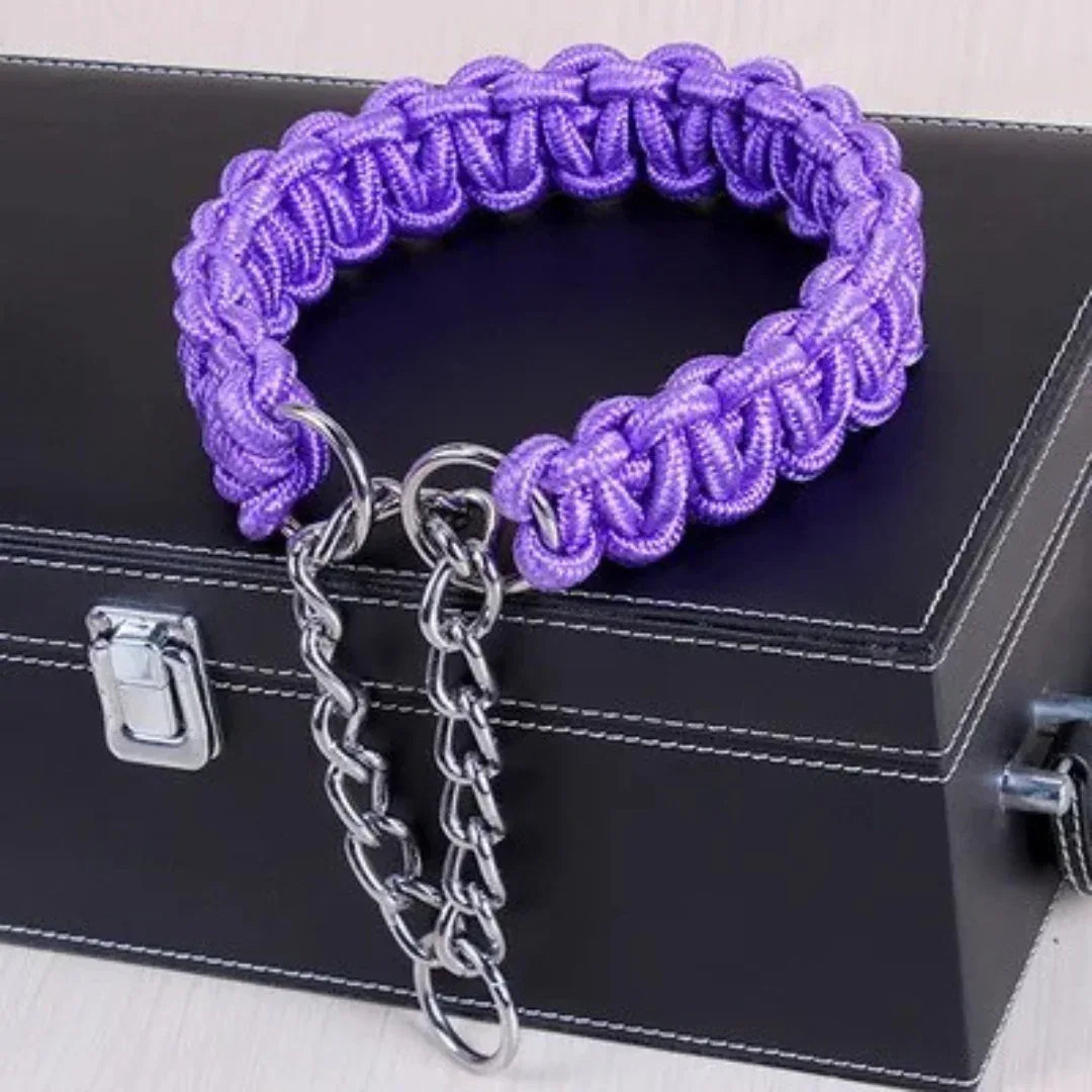 Hondenhalsband | Geweven Nylonvezel | Verstelbaar & Duurzaam - Ruffy