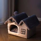 Wasbaar kattenhuis met zachte sponsvoering Duurzaam en stijlvol 39x34x32cm - Ruffy