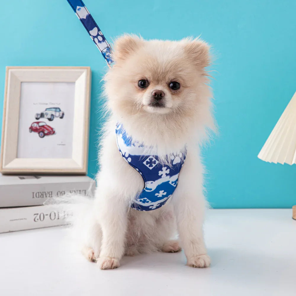 Verstelbaar Hondenharnas Ademend Duurzaam No-Pull Polyestermix Veilig Comfortabel Voor Honden en Katten - Ruffy