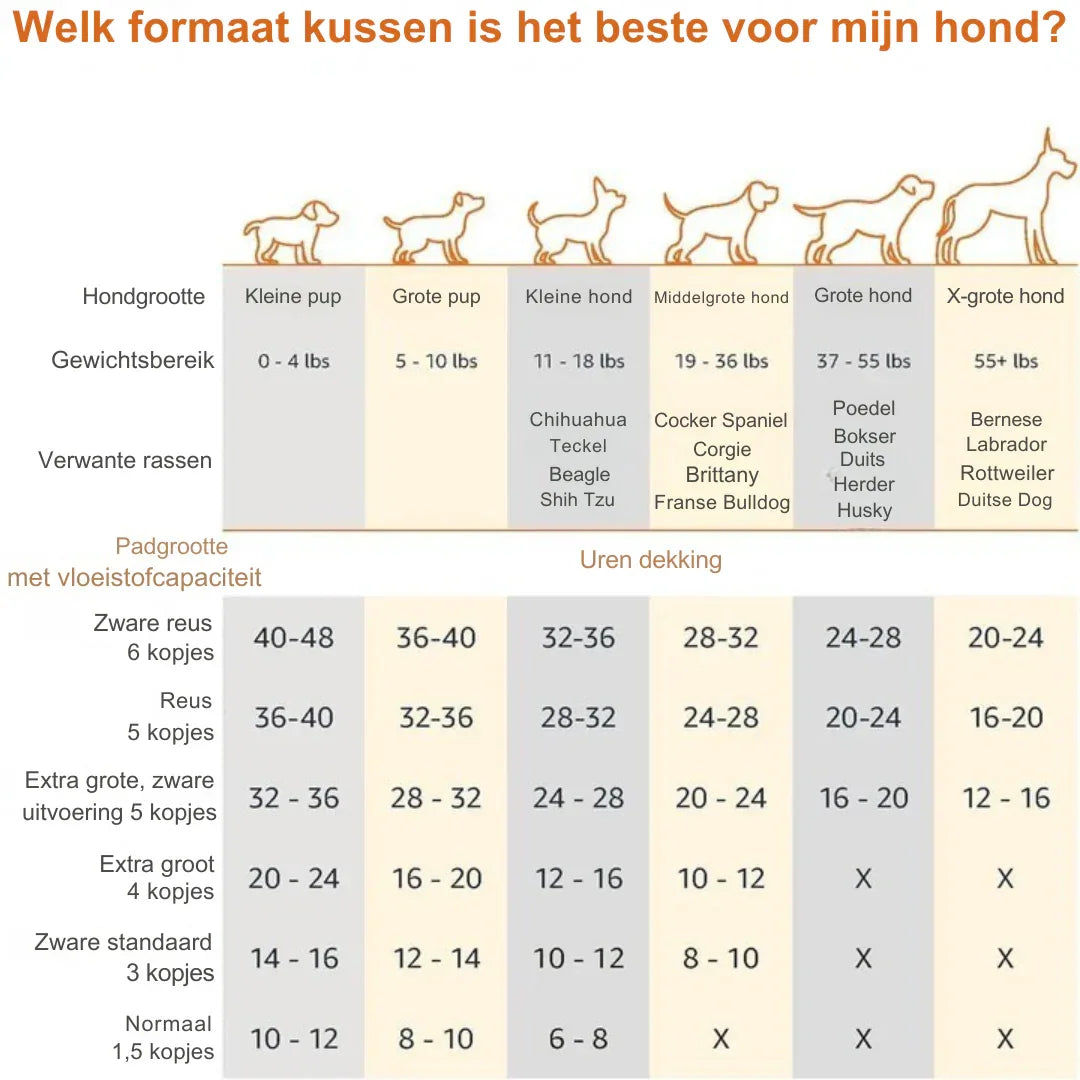 Basics Hondenmatjes – 5-Lagen Ontwerp met Sneldrogend Effect - Ruffy
