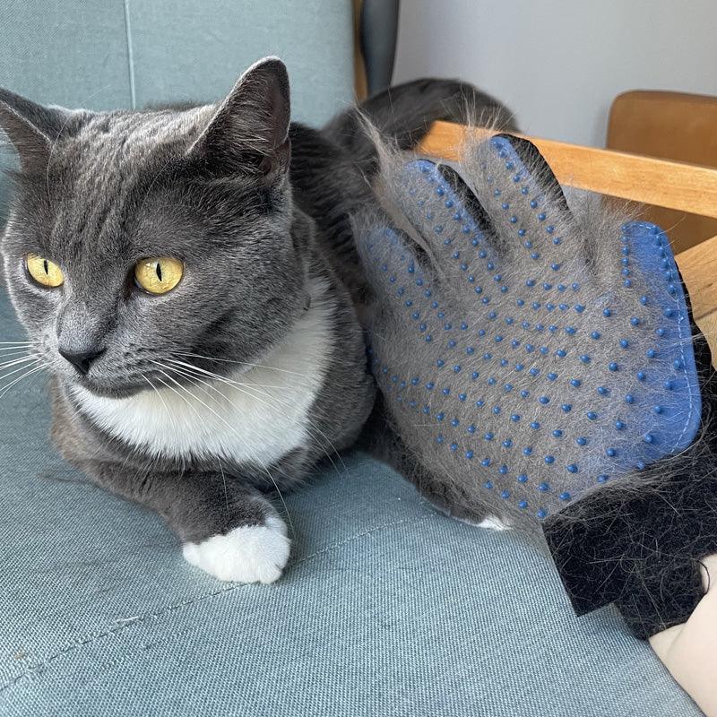 Silicone handschoentjes voor katten en honden Comfortabel haar verwijderen en gemakkelijk schoon te maken - Ruffy