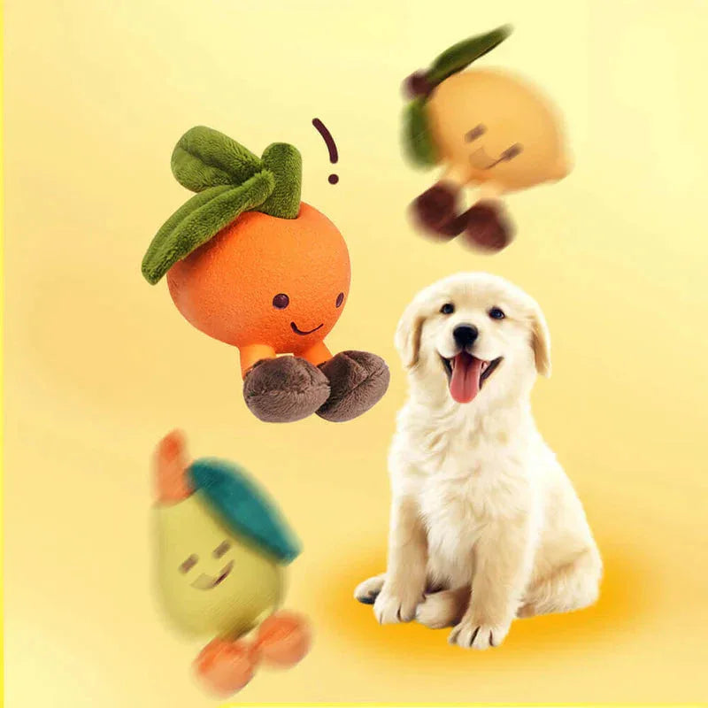 Fruitig Hondenspeeltje Met Pieper - Ruffy