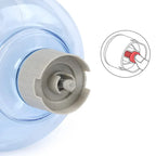 Automatische voer- en waterdispenser voor huisdieren duurzaam capaciteit van 500 g eenvoudig schoon te maken oor alle hondenrassen - Ruffy