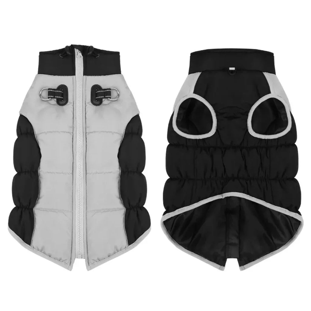 Winterjas Voor Honden Waterdicht Reflecterend Warm Met Ingebouwd Harnas Verstelbaar - Ruffy