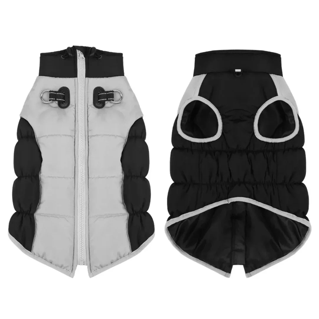 Winterjas Voor Honden Waterdicht Reflecterend Warm Met Ingebouwd Harnas Verstelbaar - Ruffy