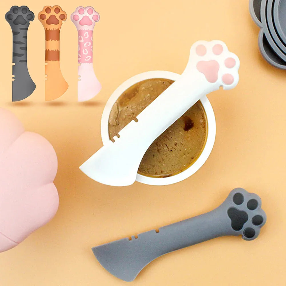 Multifunctionele bliklepel voor huisdieren - lepel en blikopener in één - duurzaam en ergonomisch ontwerp - Ruffy