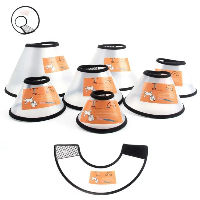 Verstelbare beschermende herstelhalsband voor honden en katten – zacht en lichtgewicht - Ruffy