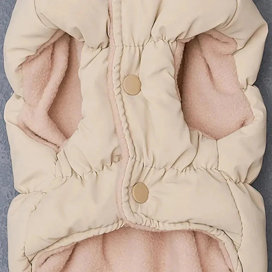 Stijlvolle Hondenkleding Zacht Thermisch Comfort Verstelbare Pasvorm Machinewasbaar Voor Koude Dagen - Ruffy