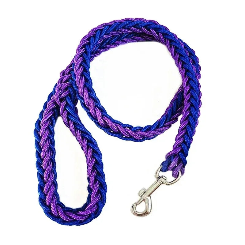 Hondenriem | Sterk Geweven Nylon | Heavy Duty | Middelgrote & Grote Honden - Ruffy