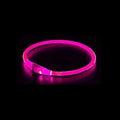 LED reflecterende nylon hondenhalsband - duurzaam, verstelbaar & weerbestendig voor alle seizoenen - Ruffy