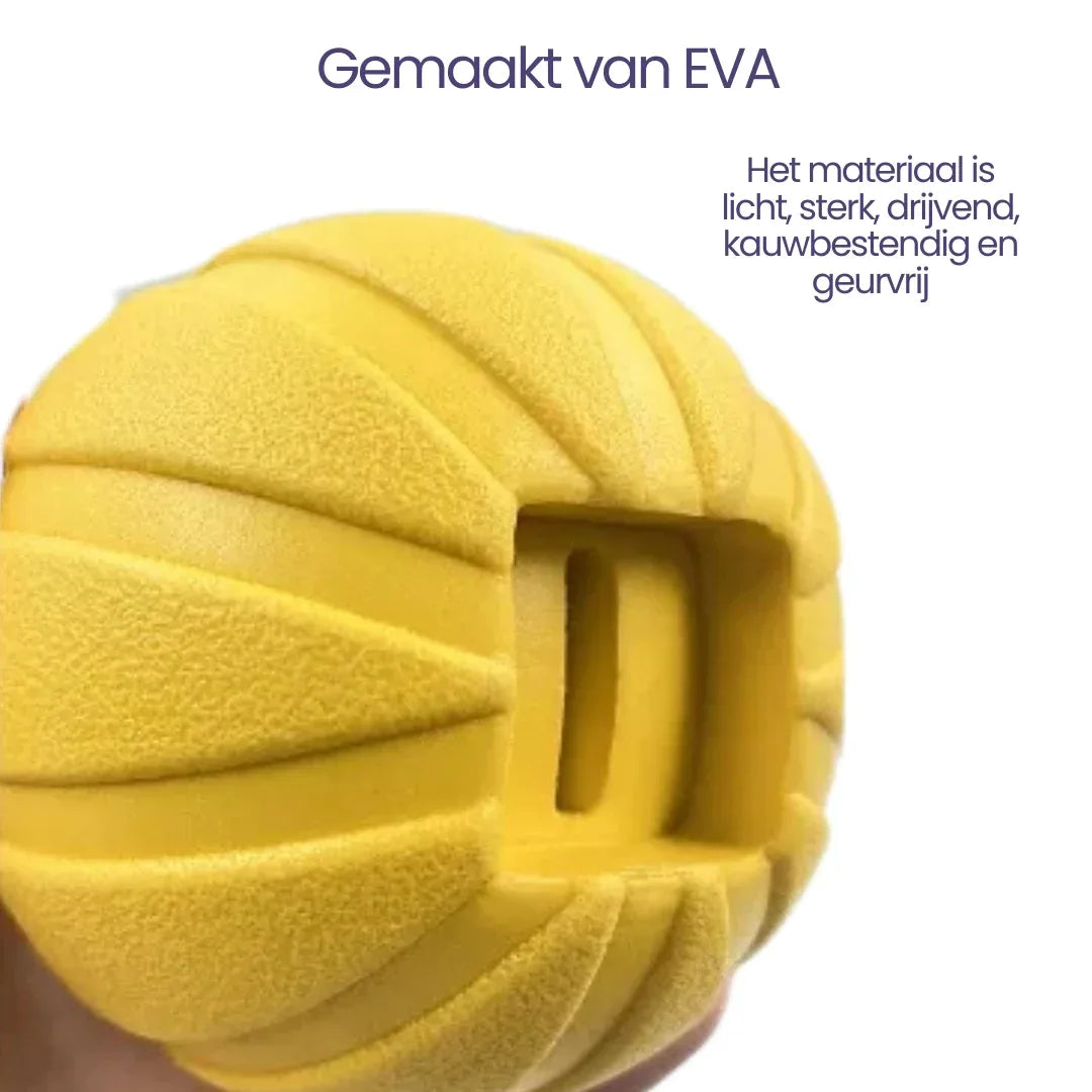 Hondentraining Rubber Bal met Touw - Ruffy