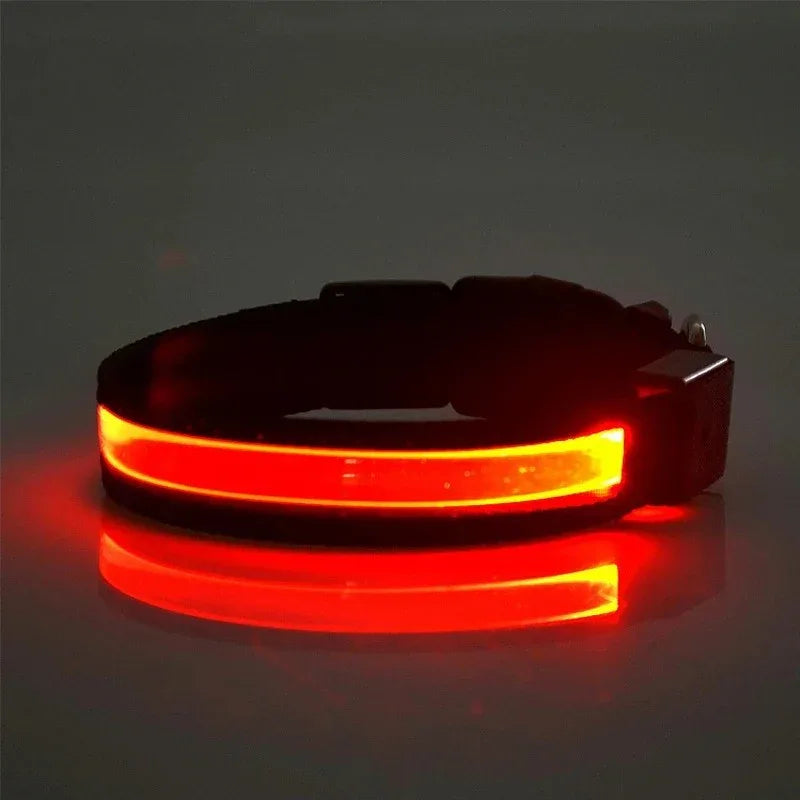 Gepersonaliseerde LED-halsband Voor Honden - Ruffy