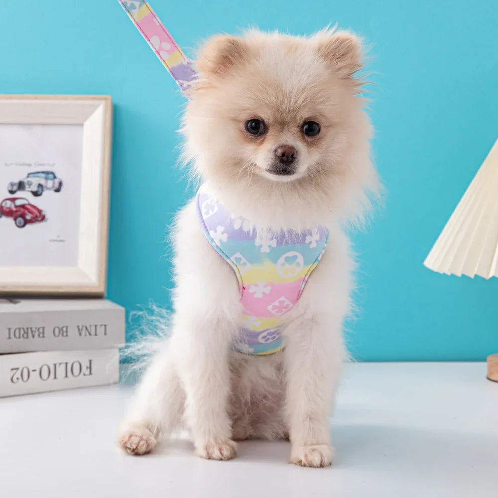 Verstelbaar Hondenharnas Ademend Duurzaam No-Pull Polyestermix Veilig Comfortabel Voor Honden en Katten - Ruffy