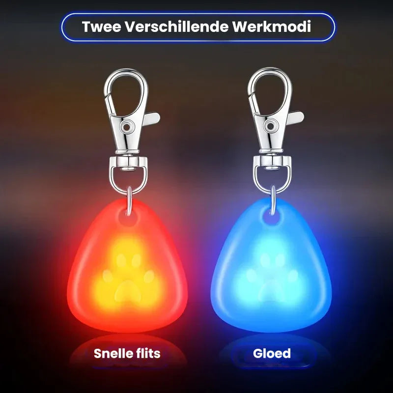 Silicone LED Hondenhalsband Licht Voor Nacht Veiligheid - Ruffy