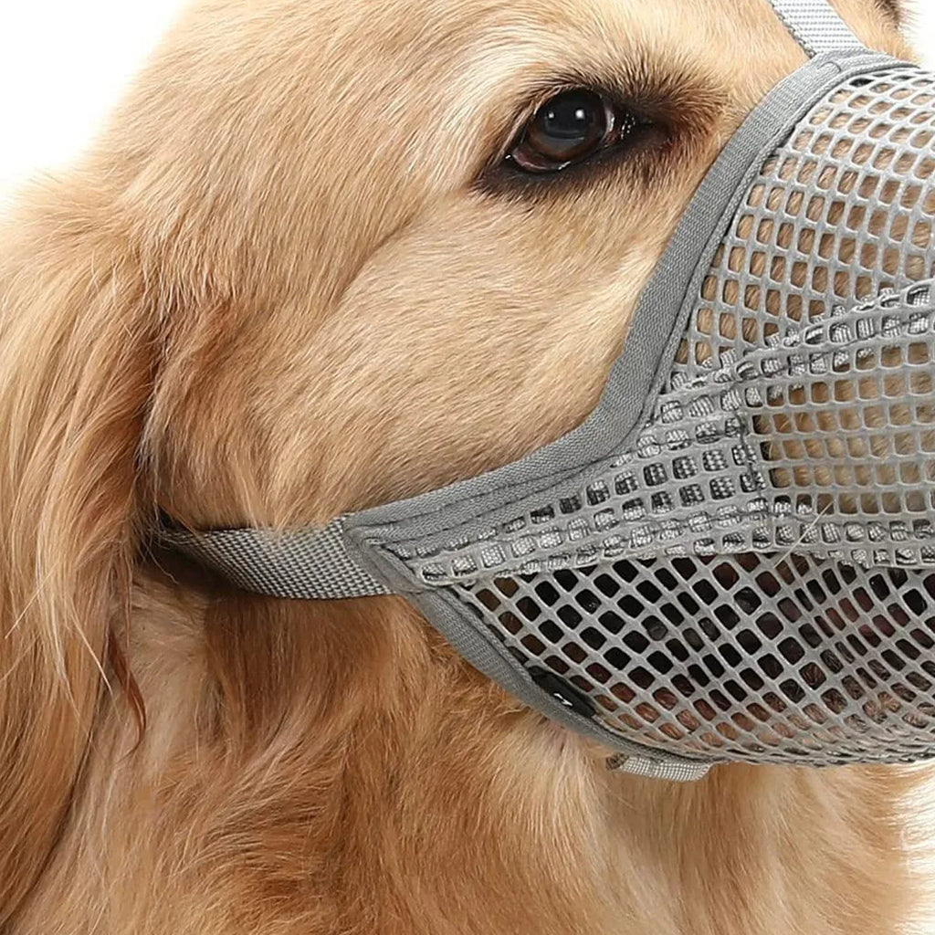 Zachte Stevige Muilkorf Hond Verstelbaar Ademend - Ruffy