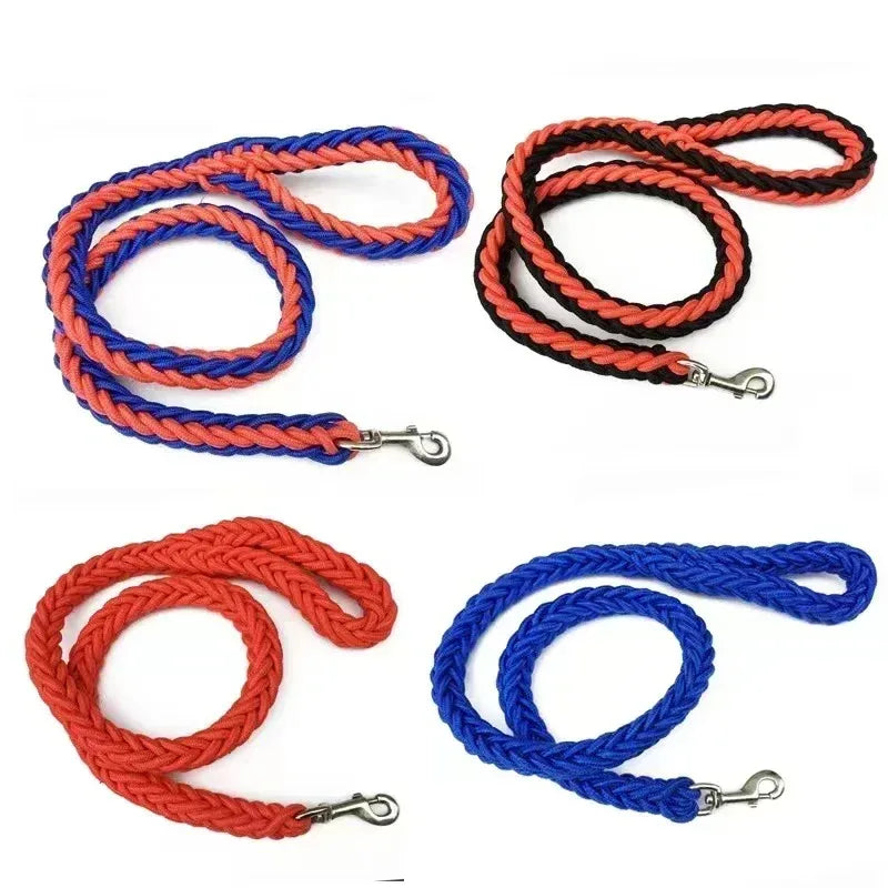 Hondenriem | Sterk Geweven Nylon | Heavy Duty | Middelgrote & Grote Honden - Ruffy