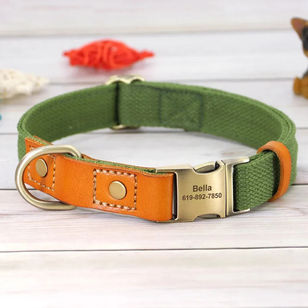 Gepersonaliseerde Nylon Halsband - Ruffy