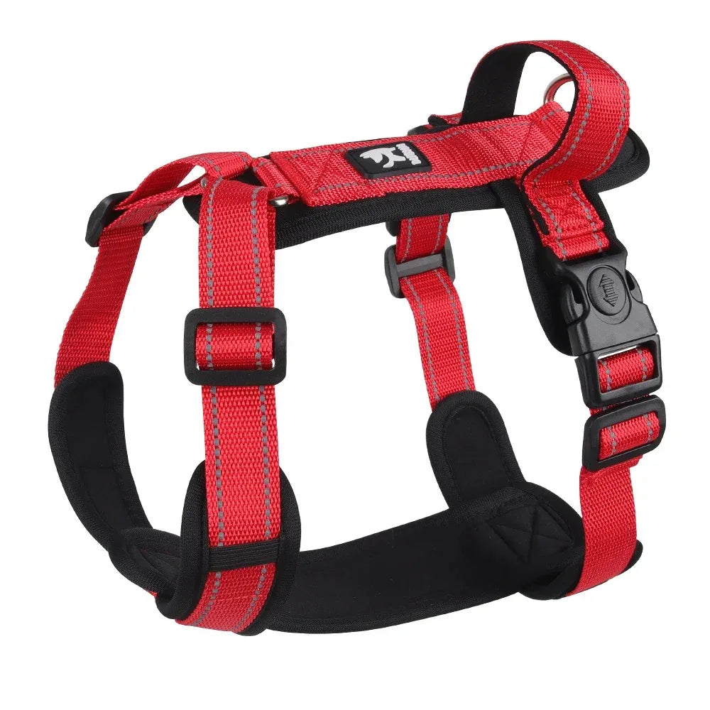 Anti-ontsnap Reflecterend Honden Tuig Met Handvat - Ruffy