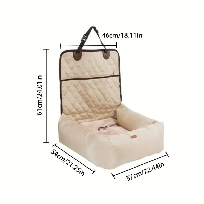 Milieuvriendelijke opvouwbare reismand voor honden met waterdicht nylon, universele pasvorm voor alle rassen - Ruffy