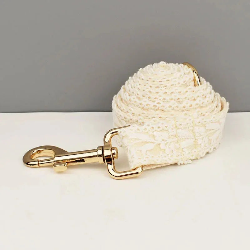 Gepersonaliseerde Sjieke Hondenhalsband En Riem - Ruffy