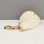 Gepersonaliseerde Sjieke Hondenhalsband En Riem - Ruffy