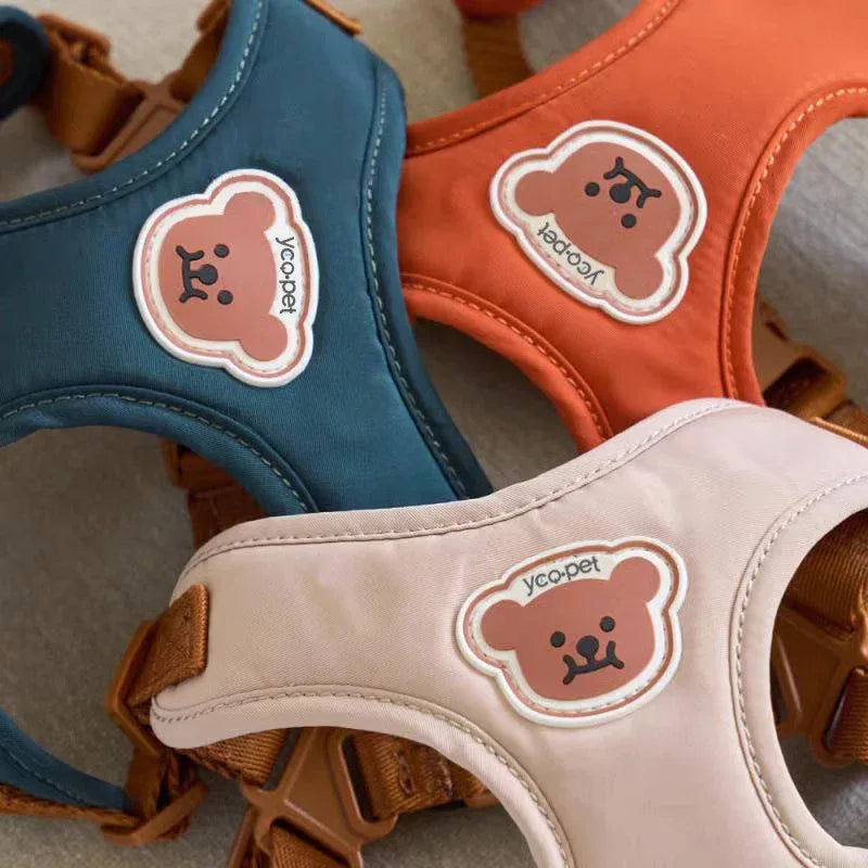 Hondentuig Leiband Set Schattige Beer - Ruffy