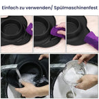 Milieuvriendelijke antislip voerbakken van siliconen en roestvrij staal – duurzaam en gemakkelijk schoon te maken - Ruffy