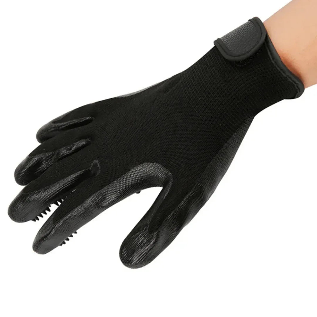 Silicone Massageborstel Handschoenen Huisdieren Verharing Controle Comfortabele Massage Veelzijdig Rubber Duurzaam - Ruffy